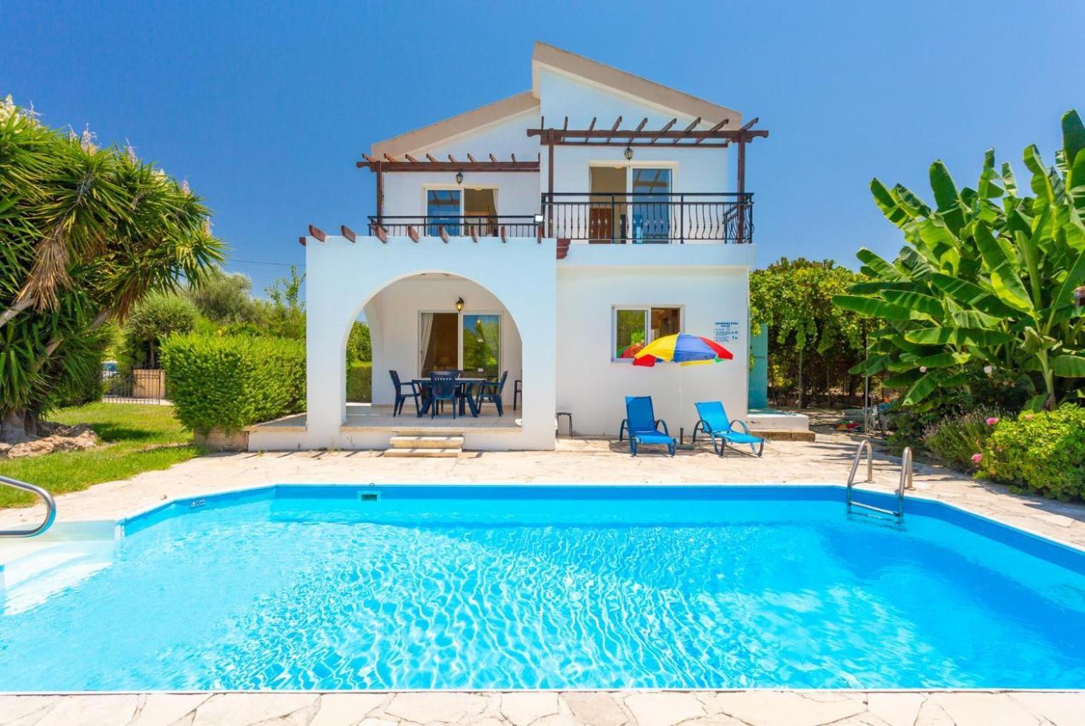 Sun Beach Villa Thio Polis ภายนอก รูปภาพ